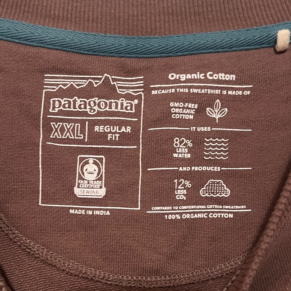 Patagonia Chocolate Crewneck Sweatshirt - Picture 4 of 4